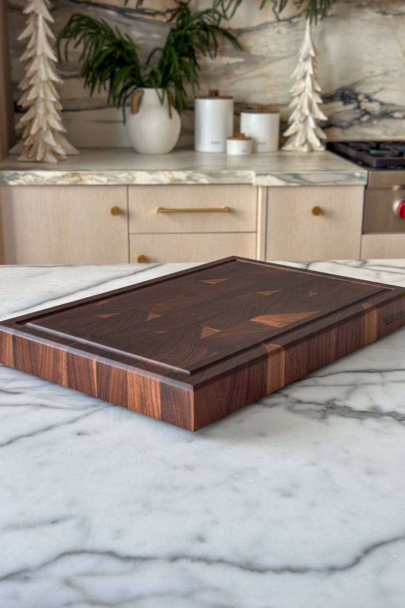 Walnut End Grain Cutting Board